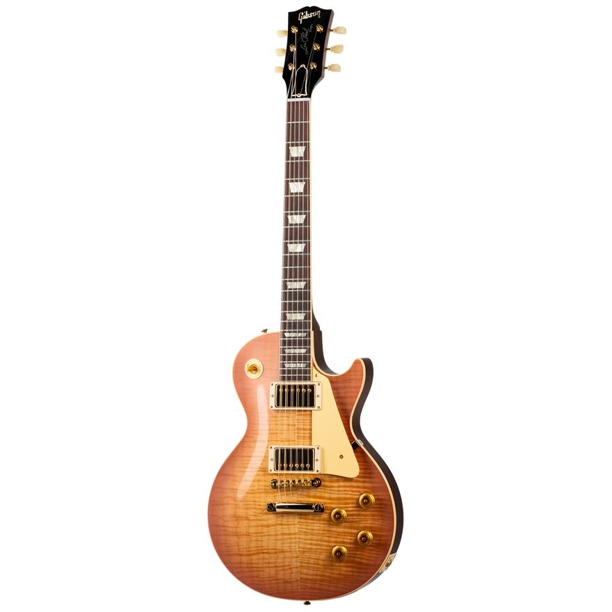 Gibson Custom 1959 Les Paul Standard Reissue, Rosé Wine Burst Electric Guitar Gibson Custom