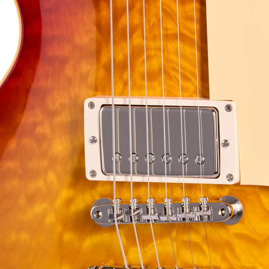 Gibson Custom 1959 Les Paul Standard Reissue AAA Quilt, Gloss, Minnesota Burst Electric Guitar Gibson Custom