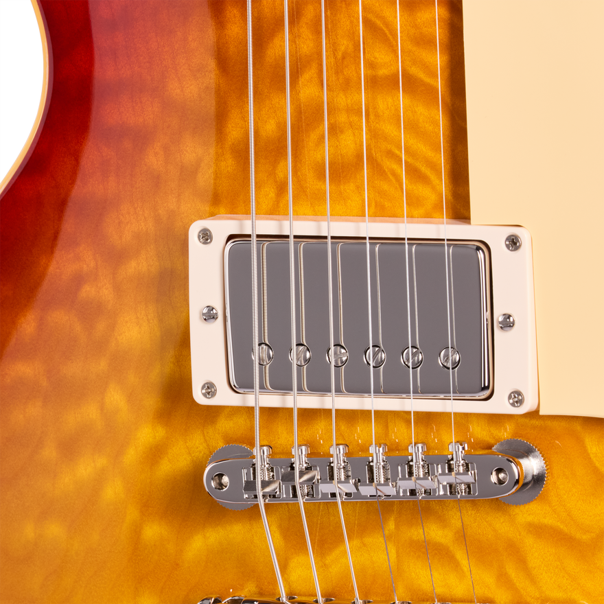 Gibson Custom 1959 Les Paul Standard Reissue AAA Quilt, Gloss, Minnesota Burst Electric Guitar Gibson Custom