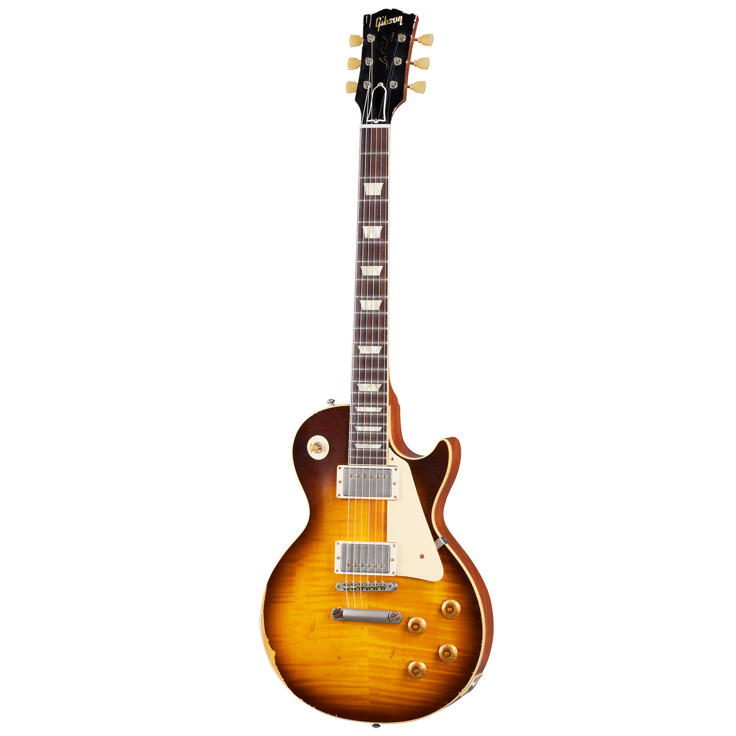 Gibson Custom 1959 Les Paul Standard Reissue, Ultra Heavy Aged, Kindred Burst Electric Guitar Gibson Custom
