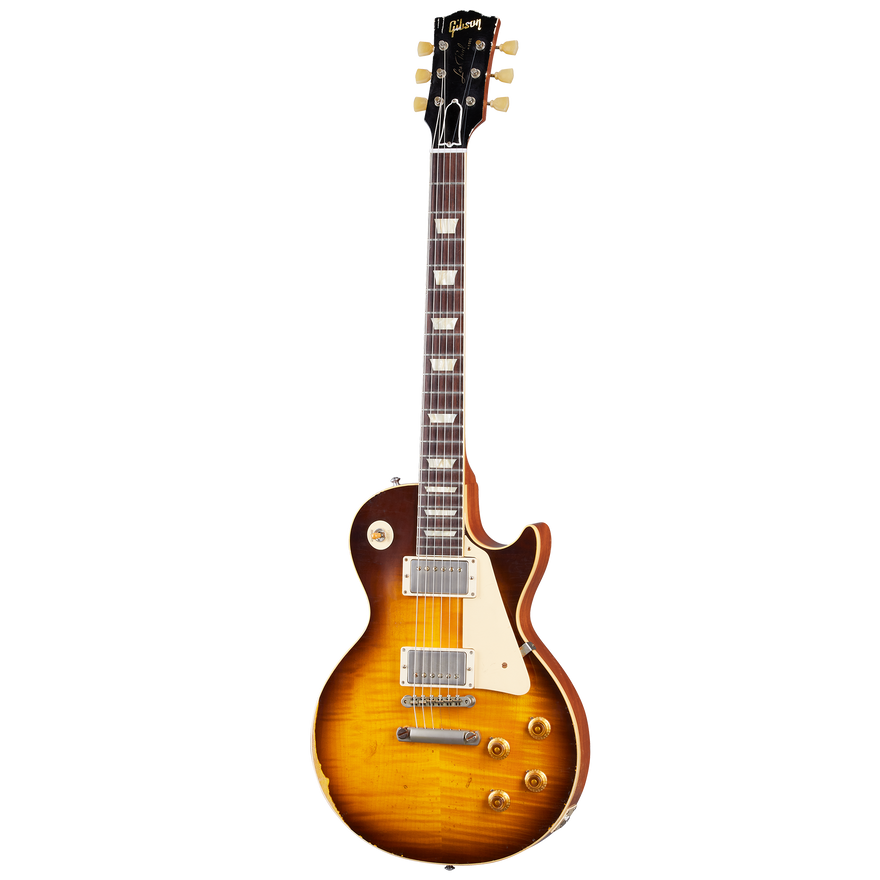 Gibson Custom 1959 Les Paul Standard Reissue, Ultra Heavy Aged, Kindred Burst Electric Guitar Gibson Custom