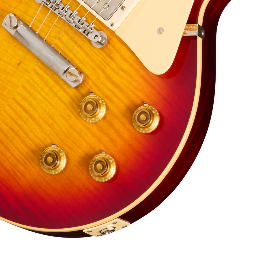 Gibson Custom 1959 Les Paul Standard Reissue, Ultra Light Aged, Factory Burst Electric Guitar Gibson Custom