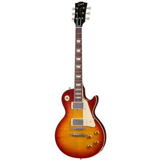 Gibson Custom 1959 Les Paul Standard Reissue, Ultra Light Aged, Sunrise Teaburst Electric Guitar Gibson Custom