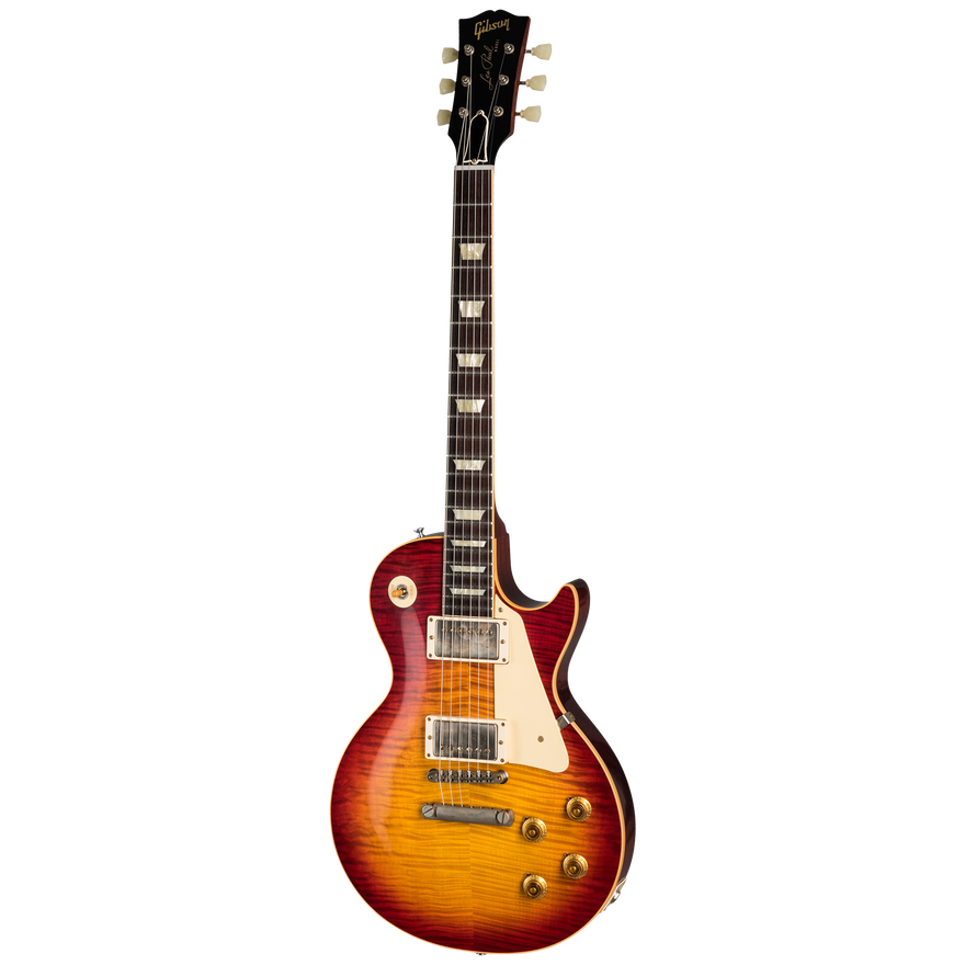 Gibson Custom 60th Anniversary 1959 Les Paul Standard, Factory Burst (Brown/Pink Lifton Reissue 5-Latch Case Included) Electric Guitar Gibson Custom