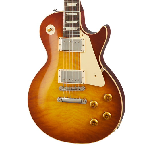 Gibson Custom 1959 Les Paul Standard Reissue, VOS, Iced Tea Burst Electric Guitar Gibson Custom