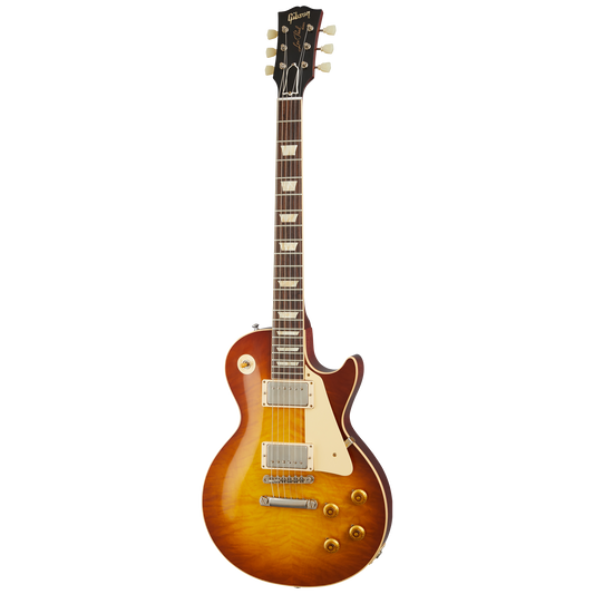 Gibson Custom 1959 Les Paul Standard Reissue, VOS, Iced Tea Burst Electric Guitar Gibson Custom