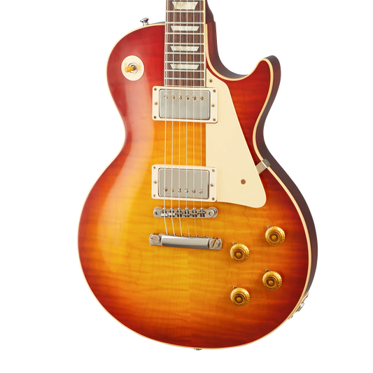 Gibson Custom 1959 Les Paul Standard Reissue, VOS, Washed Cherry Sunburst Electric Guitar Gibson Custom