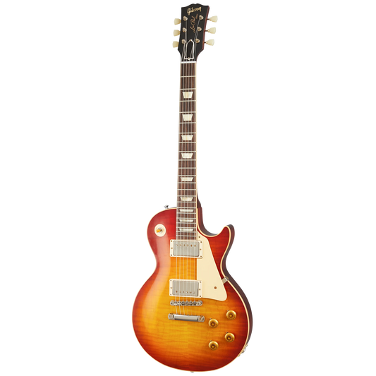 Gibson Custom 1959 Les Paul Standard Reissue, VOS, Washed Cherry Sunburst Electric Guitar Gibson Custom