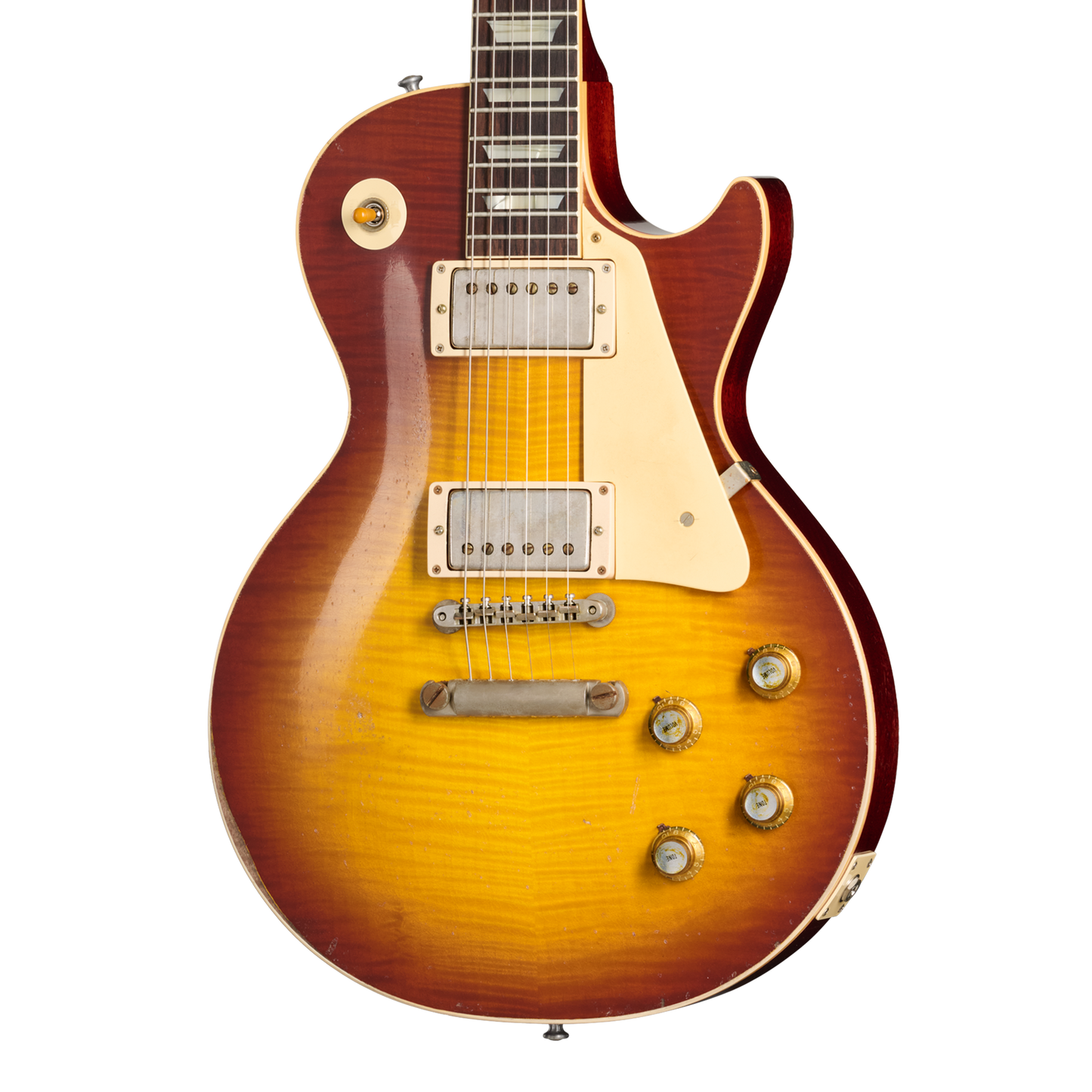 Gibson Custom 1960 Les Paul Standard Reissue, Heavy Aged, Iced Tea Burst Electric Guitar Gibson Custom