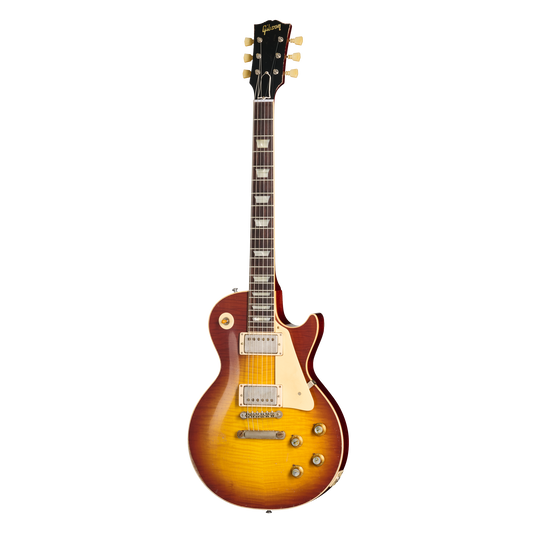 Gibson Custom 1960 Les Paul Standard Reissue, Heavy Aged, Iced Tea Burst Electric Guitar Gibson Custom