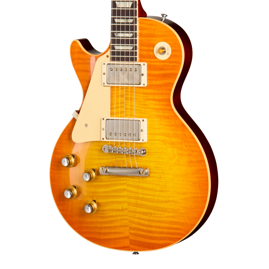 Gibson Custom 1960 Les Paul Standard Reissue, Left-Handed, VOS, Tangerine Burst Electric Guitar Gibson Custom