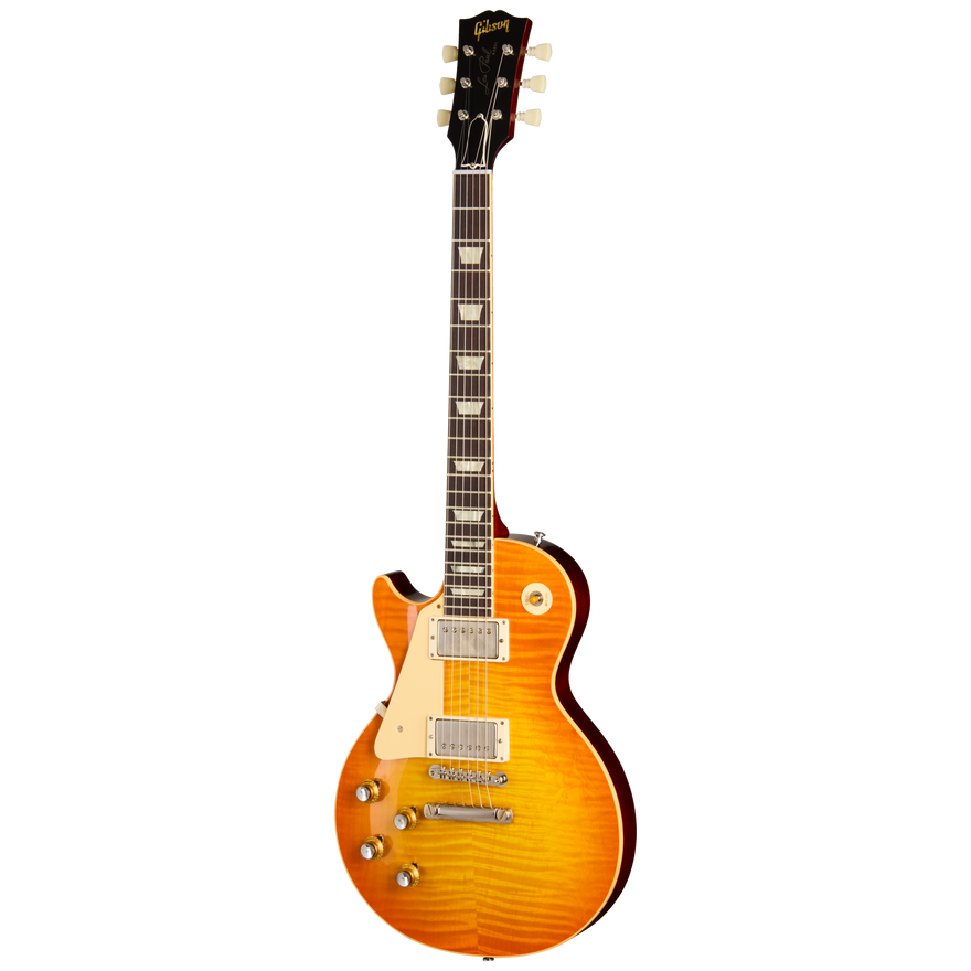 Gibson Custom 1960 Les Paul Standard Reissue, Left-Handed, VOS, Tangerine Burst Electric Guitar Gibson Custom