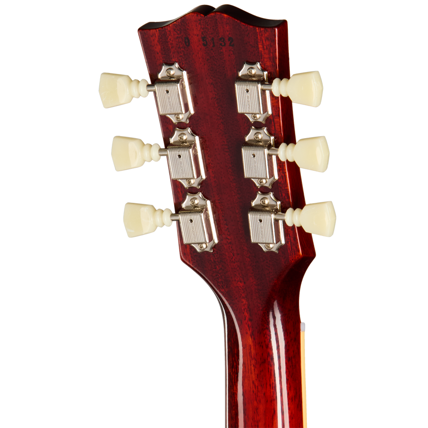 Gibson Custom 1960 Les Paul Standard Reissue, Left-Handed, VOS, Tangerine Burst Electric Guitar Gibson Custom