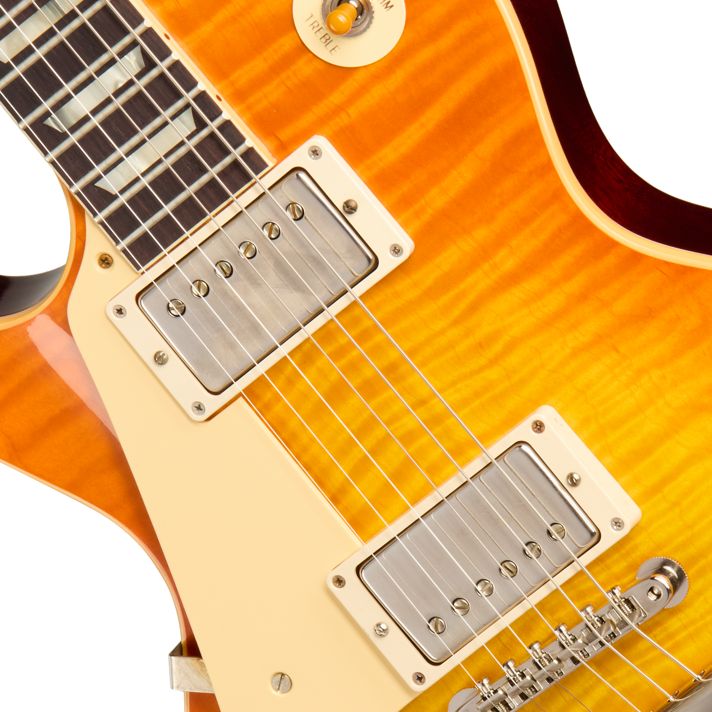 Gibson Custom 1960 Les Paul Standard Reissue, Left-Handed, VOS, Tangerine Burst Electric Guitar Gibson Custom