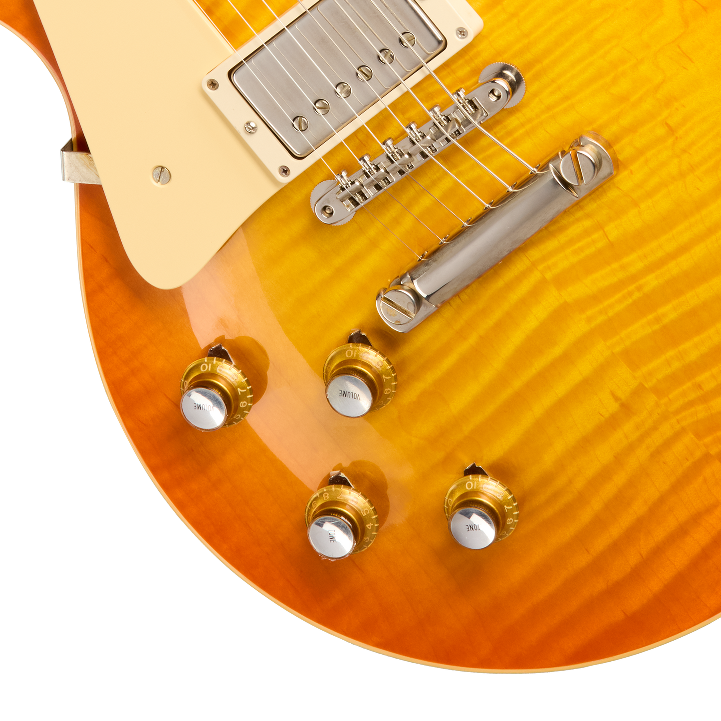 Gibson Custom 1960 Les Paul Standard Reissue, Left-Handed, VOS, Tangerine Burst Electric Guitar Gibson Custom