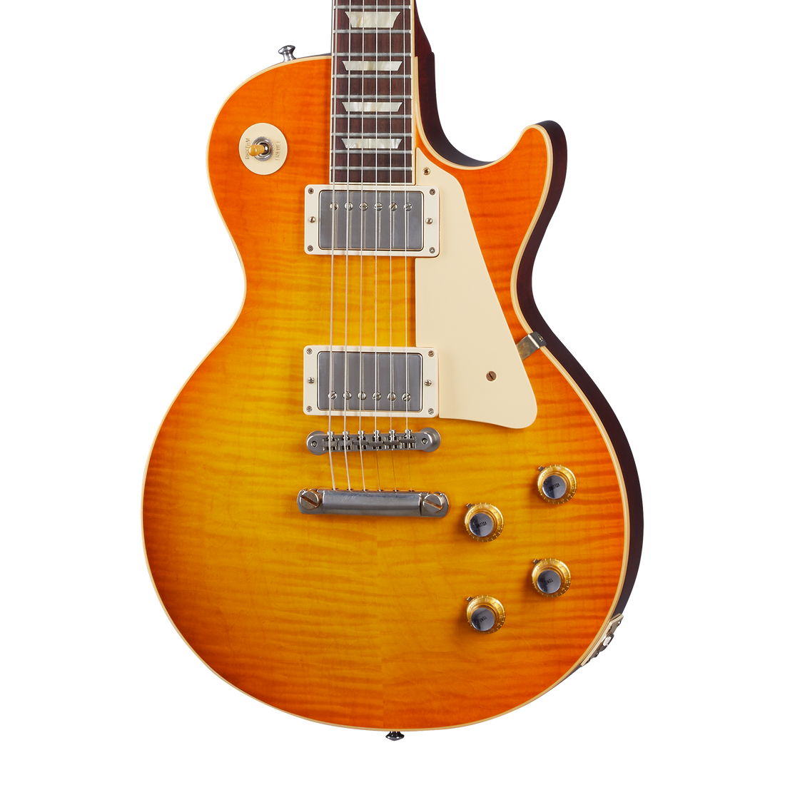 Gibson Custom 1960 Les Paul Standard Reissue, Ultra Light Aged, Orange Lemon Fade Burst Electric Guitar Gibson Custom