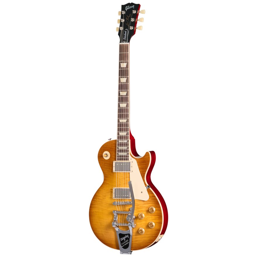 Gibson Les Paul Standard 50s with Bigsby, Dirty Lemon Burst, Exclusive Electric Guitar Gibson