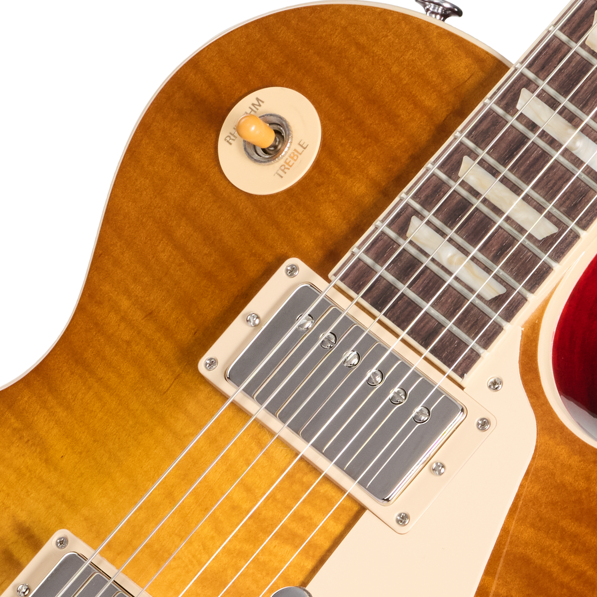 Gibson Les Paul Standard 50s with Bigsby, Dirty Lemon Burst, Exclusive Electric Guitar Gibson