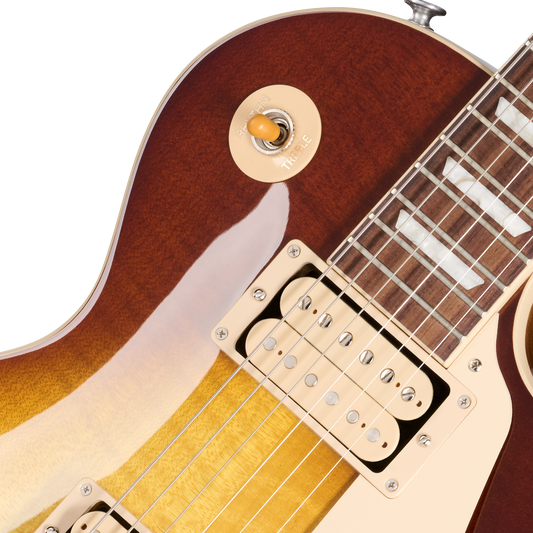 Gibson Les Paul Standard 50s Double Trouble, Vintage Tobacco Burst Electric Guitar Gibson
