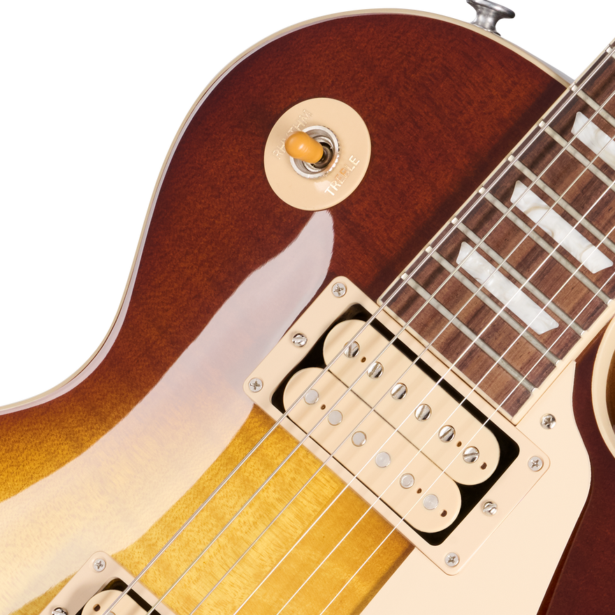 Gibson Les Paul Standard 50s Double Trouble, Vintage Tobacco Burst Electric Guitar Gibson