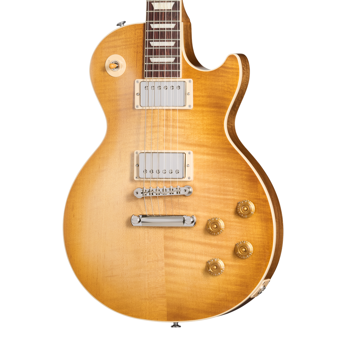 Gibson Les Paul Standard 50s Faded with '57 Classic Underwound, Dirty Lemon Burst, Exclusive Electric Guitar Gibson