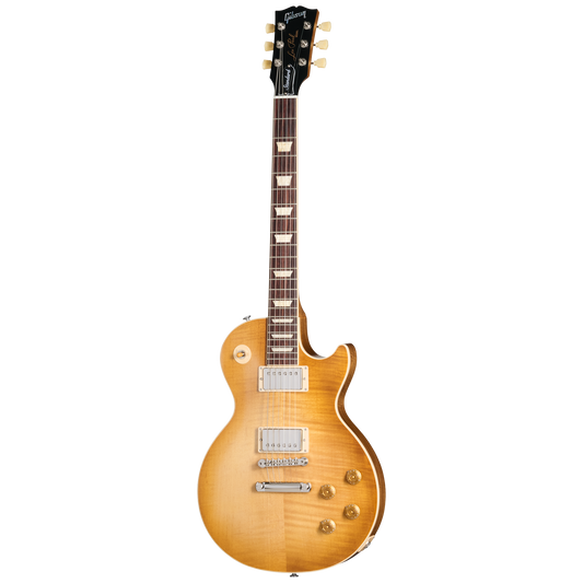 Gibson Les Paul Standard 50s Faded with '57 Classic Underwound, Dirty Lemon Burst, Exclusive Electric Guitar Gibson