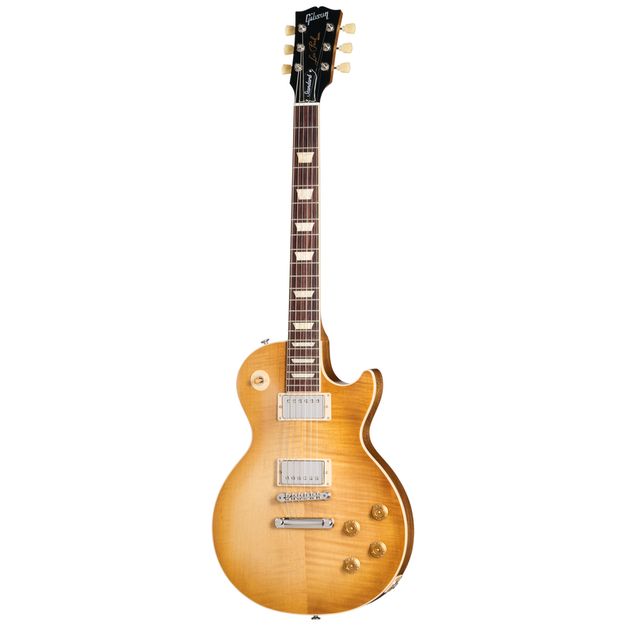 Gibson Les Paul Standard 50s Faded with '57 Classic Underwound, Dirty Lemon Burst, Exclusive Electric Guitar Gibson