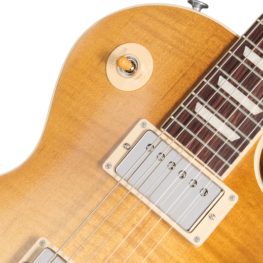 Gibson Les Paul Standard 50s Faded with '57 Classic Underwound, Dirty Lemon Burst, Exclusive Electric Guitar Gibson