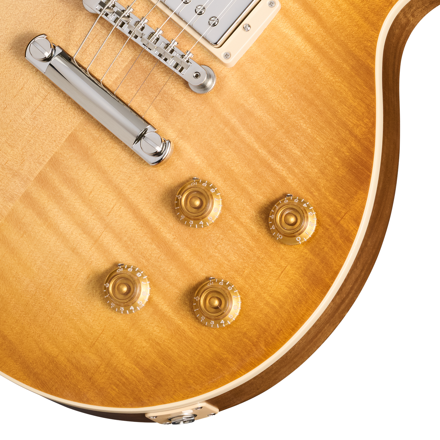 Gibson Les Paul Standard 50s Faded with '57 Classic Underwound, Dirty Lemon Burst, Exclusive Electric Guitar Gibson
