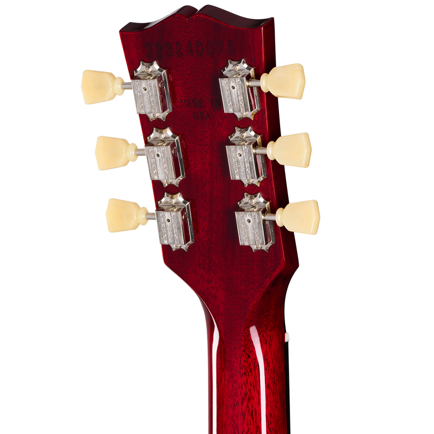 Gibson Les Paul Standard 50s Mahogany Top, Vintage Cherry, Exclusive Electric Guitar Gibson