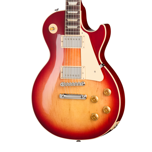 Gibson Les Paul Standard 50s Plain Top, Dark Cherry Sunburst, Exclusive Electric Guitar Gibson
