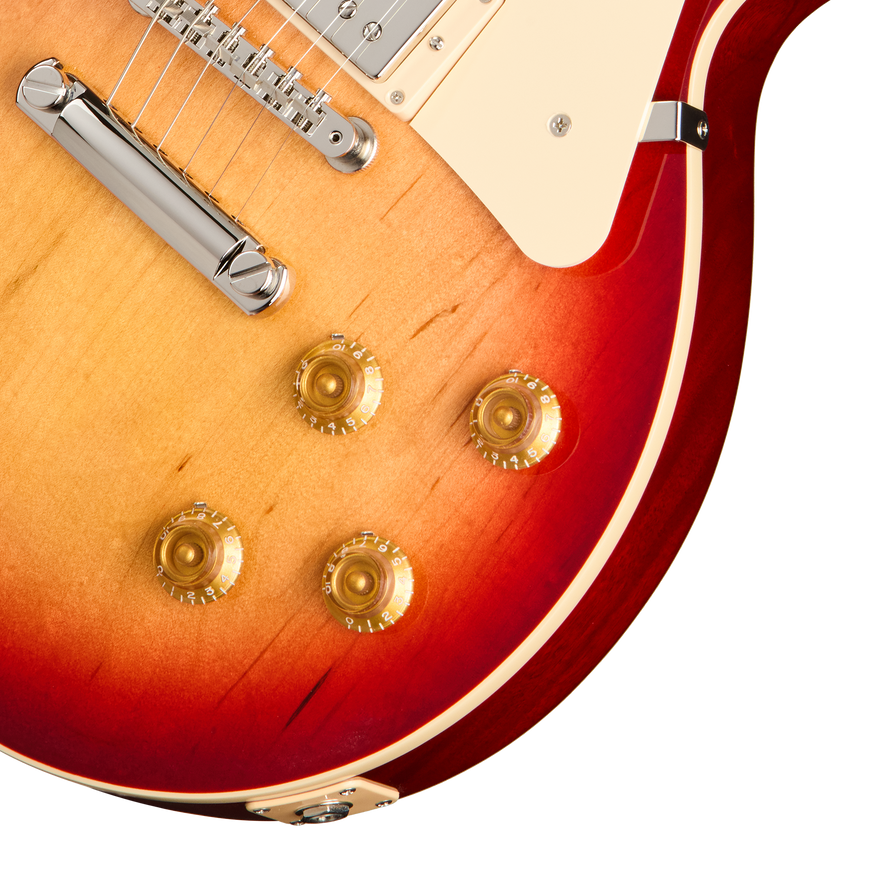 Gibson Les Paul Standard 50s Plain Top, Dark Cherry Sunburst, Exclusive Electric Guitar Gibson