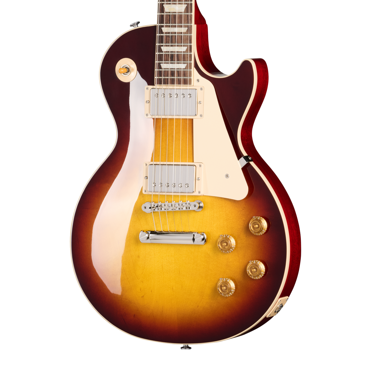 Gibson Les Paul Standard 50s Plain Top, Iced Tea, Exclusive Electric Guitar Gibson