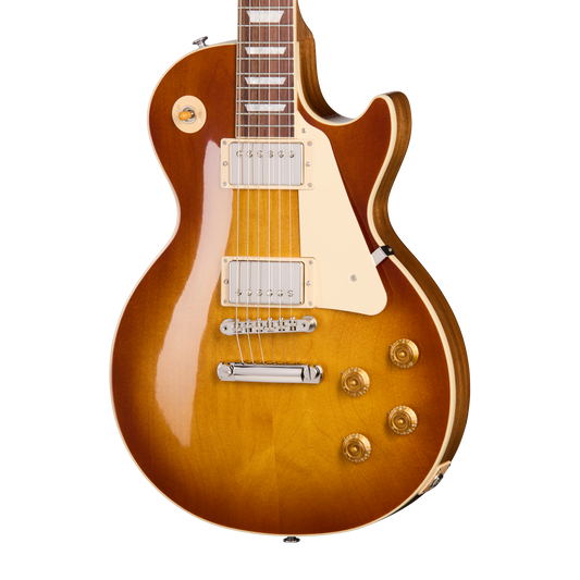 Gibson Les Paul Standard 50s Plain Top, Dirty Lemon Burst, Exclusive Electric Guitar Gibson
