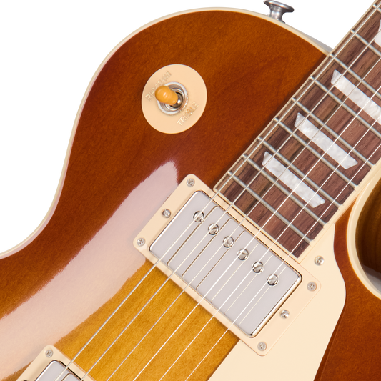 Gibson Les Paul Standard 50s Plain Top, Dirty Lemon Burst, Exclusive Electric Guitar Gibson