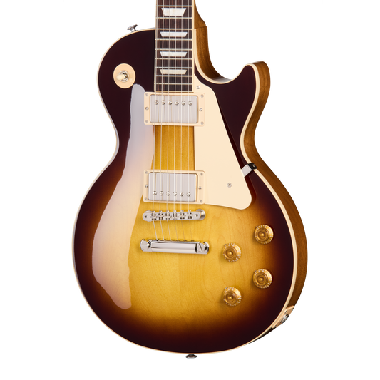 Gibson Les Paul Standard 50s Plain Top, Tobacco Burst, Exclusive Electric Guitar Gibson