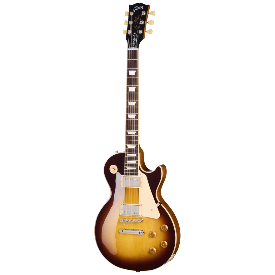 Gibson Les Paul Standard 50s Plain Top, Tobacco Burst, Exclusive Electric Guitar Gibson