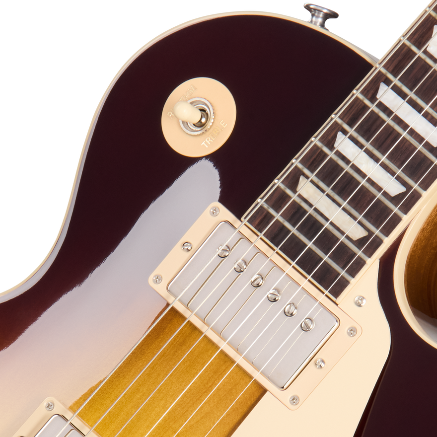 Gibson Les Paul Standard 50s Plain Top, Tobacco Burst, Exclusive Electric Guitar Gibson