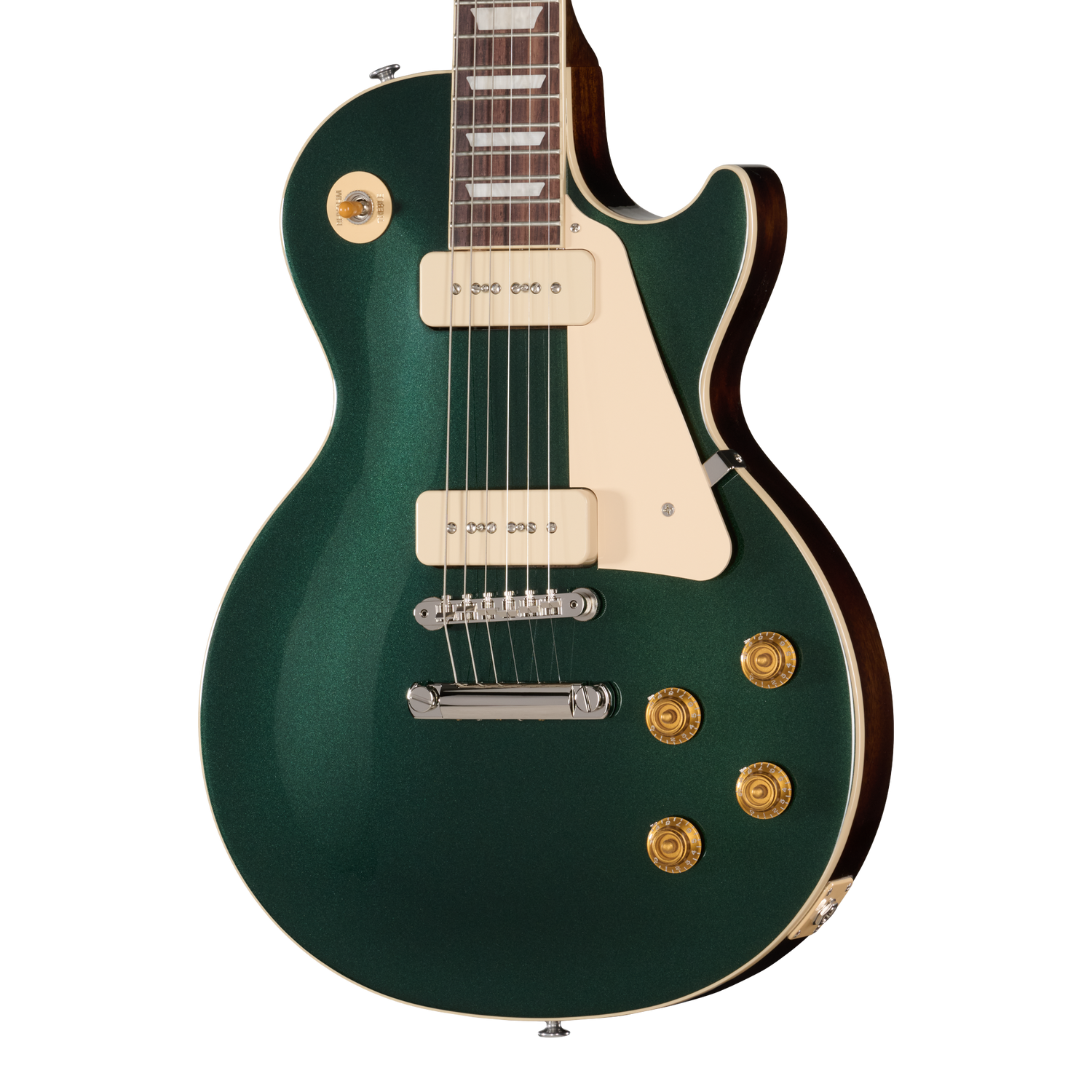 Gibson Les Paul Standard 50s P-90, British Racing Green, Exclusive Electric Guitar Gibson