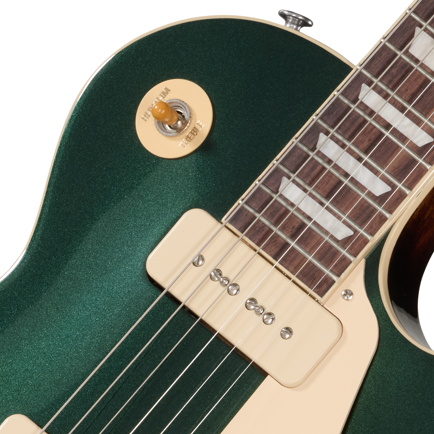 Gibson Les Paul Standard 50s P-90, British Racing Green, Exclusive Electric Guitar Gibson