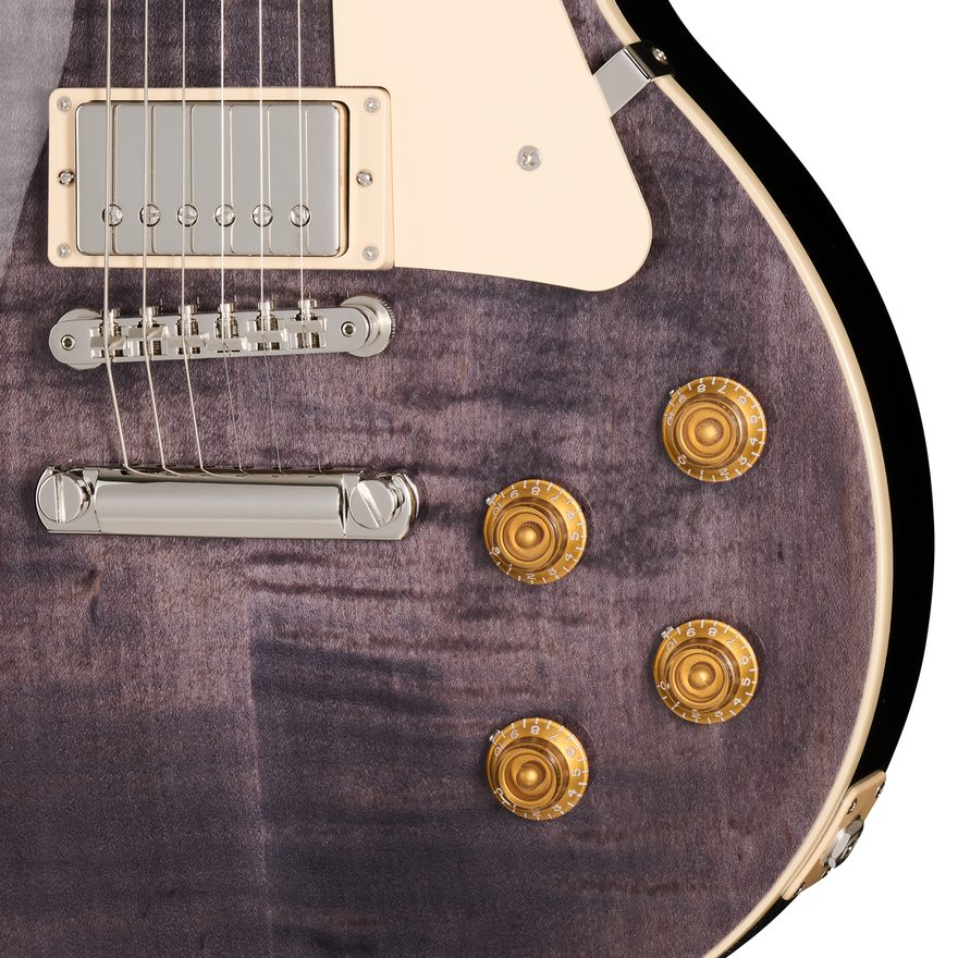 Gibson Les Paul Standard 50s, Transparent Black, Exclusive Electric Guitar Gibson