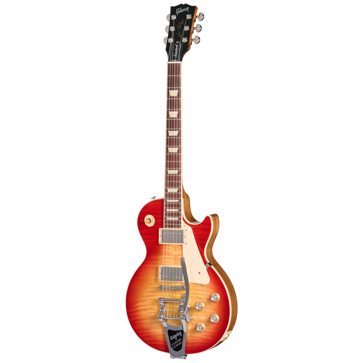 Gibson Les Paul Standard 60s with Bigsby, Vintage Cherry Sunburst, Exclusive Electric Guitar Gibson