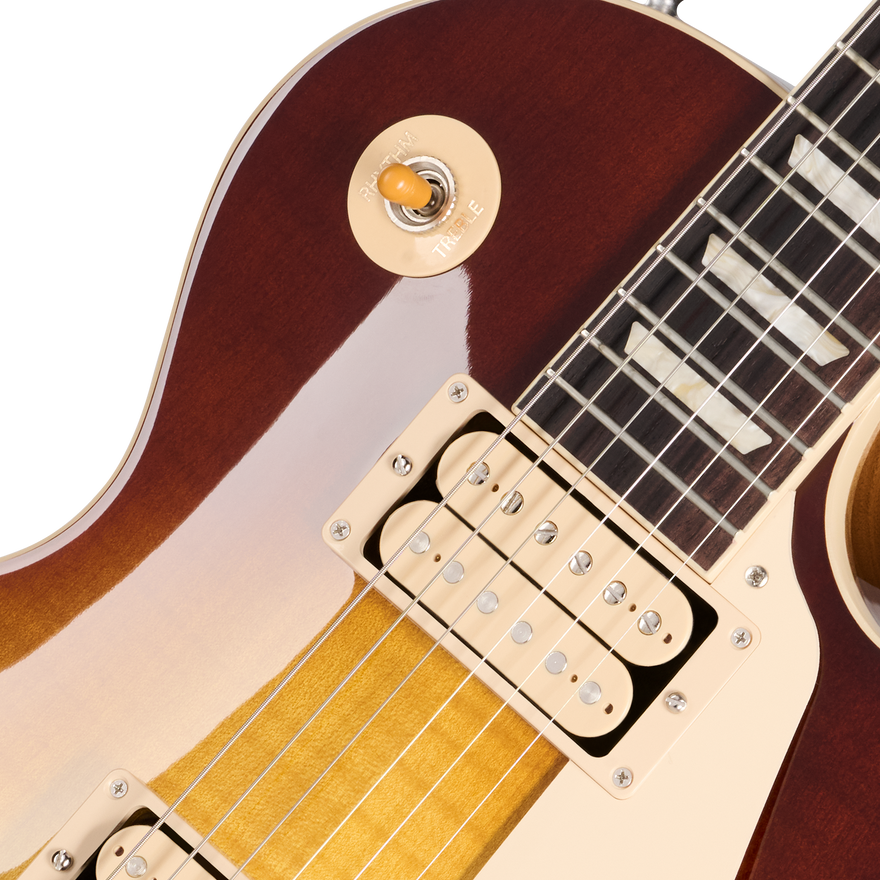 Gibson Les Paul Standard 60s Double Trouble, Vintage Tobacco Burst Electric Guitar Gibson