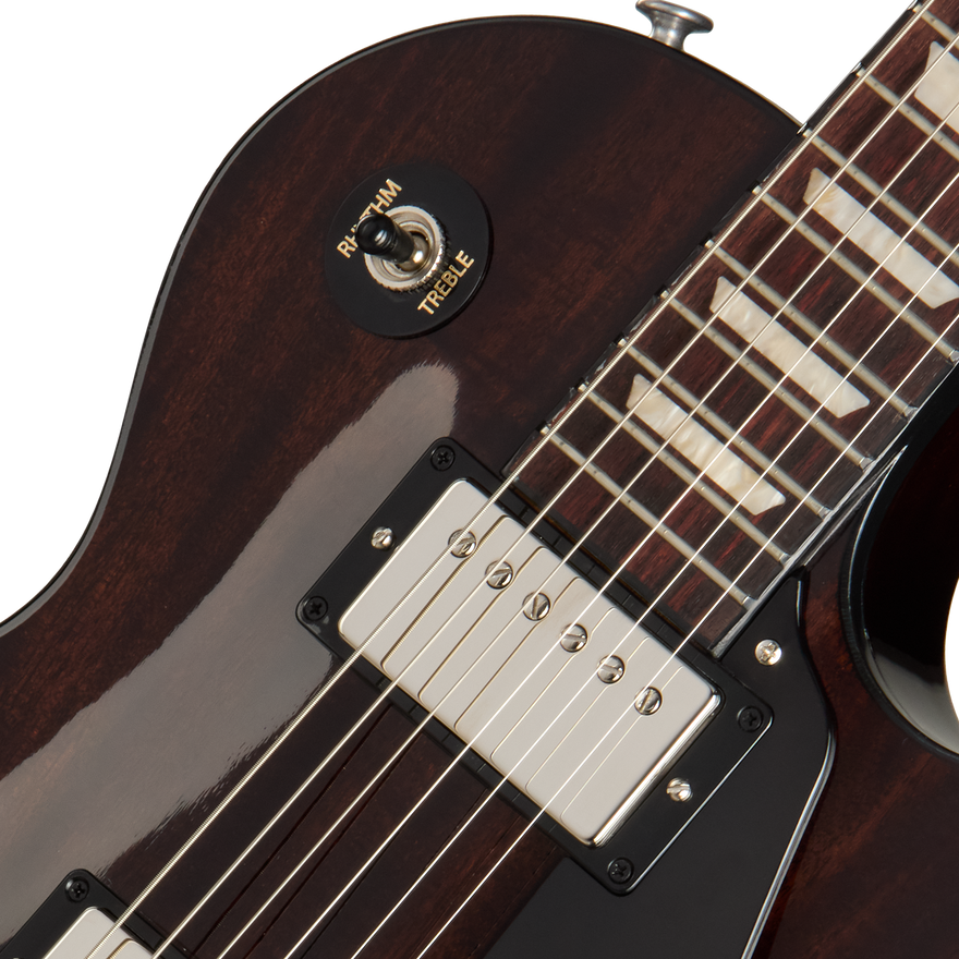 Gibson Les Paul Standard 60s Mahogany Top, Dark Walnut, Exclusive Electric Guitar Gibson