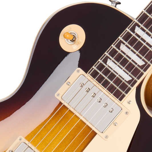 Gibson Les Paul Standard 60s Plain Top, Tobacco Burst, Exclusive Electric Guitar Gibson