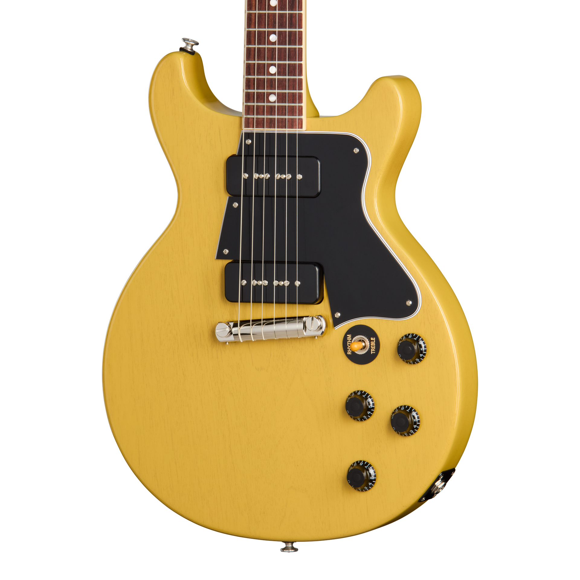 Paul GIBSON│Les Special Yellow TV Cut, Double Special Paul Les Gibson cutaway double ギター