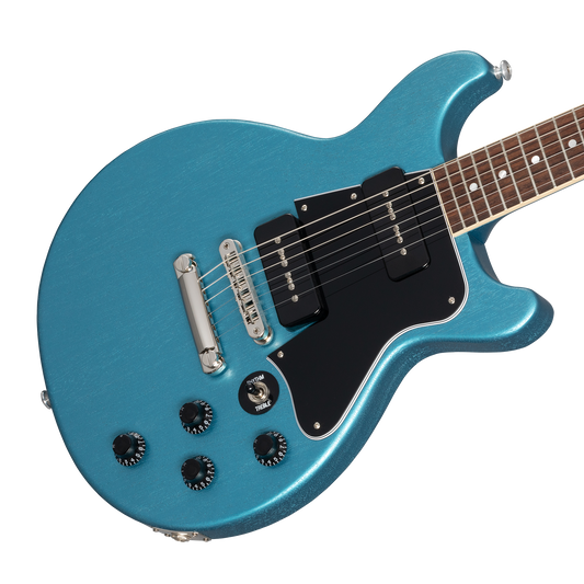 Gibson Rick Beato Les Paul Special Double Cut, TV Blue Mist Electric Guitar Gibson