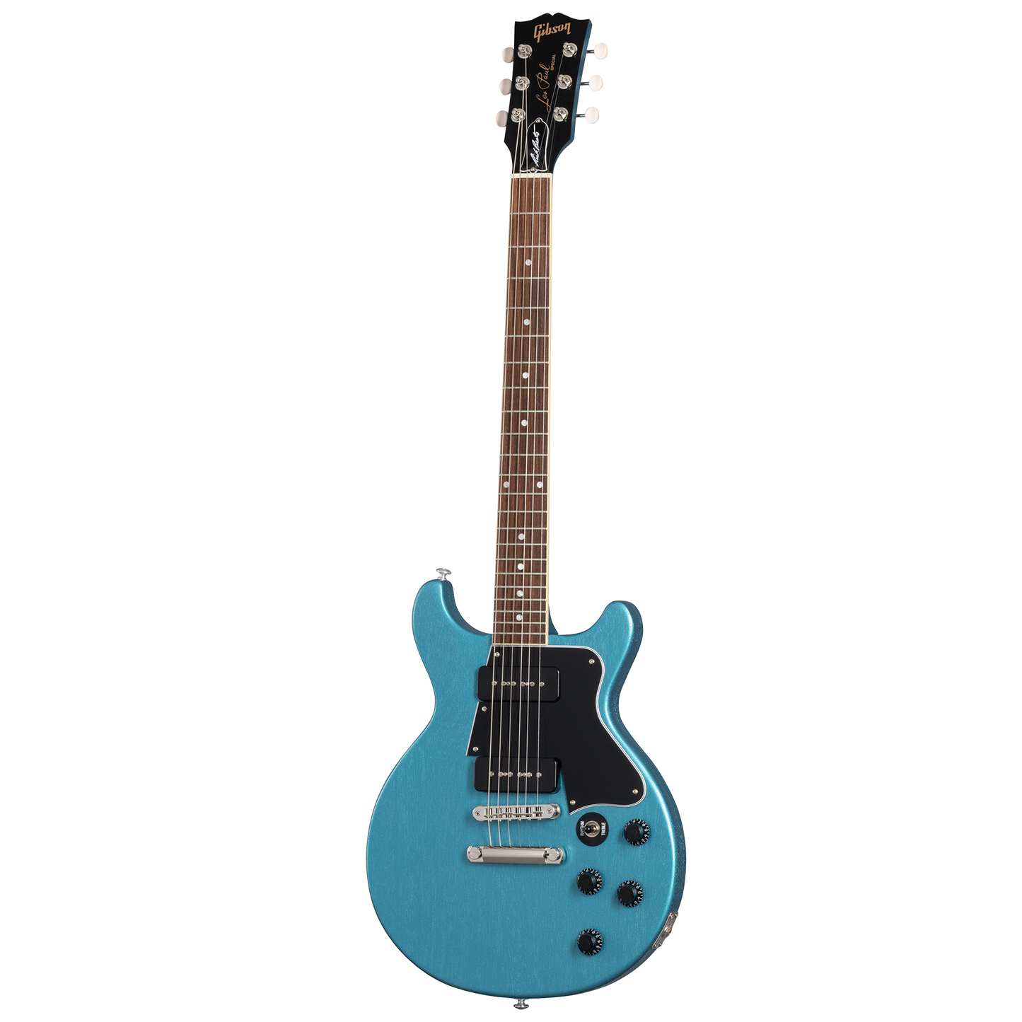 Gibson Rick Beato Les Paul Special Double Cut, TV Blue Mist Electric Guitar Gibson