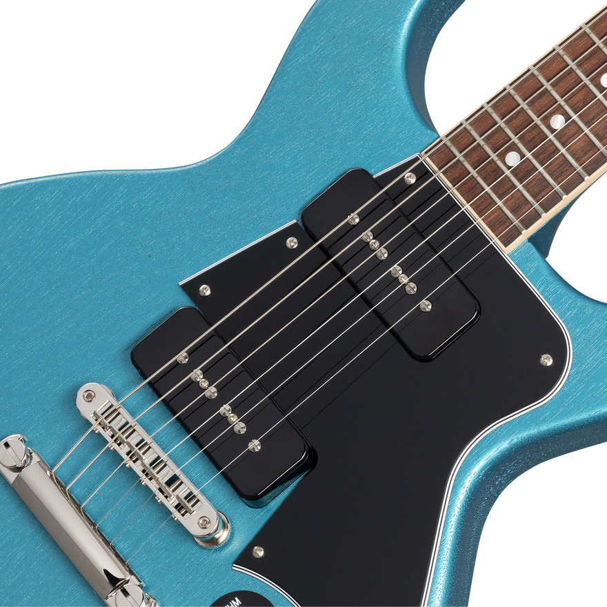 Gibson Rick Beato Les Paul Special Double Cut, TV Blue Mist Electric Guitar Gibson