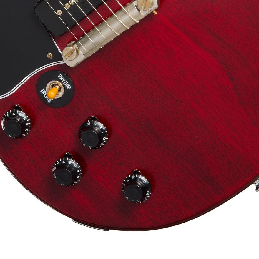 Gibson Custom 1960 Les Paul Special Reissue, Left-Handed, Cherry Red Electric Guitar Gibson Custom